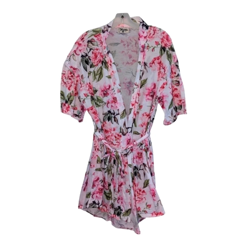 Show Me Your Mumu Brie Garden of Blooms robe, kimono or cover up - one size